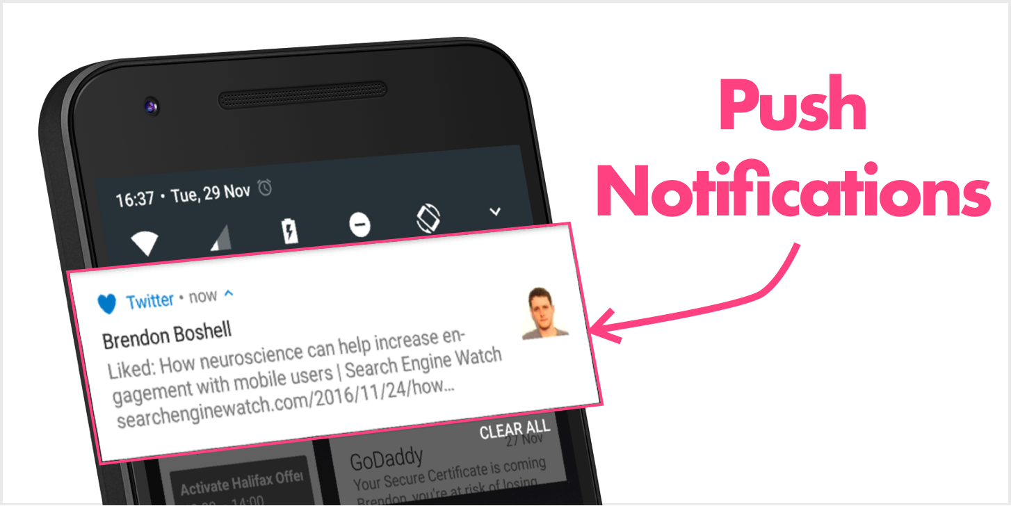 Freemium mobile apps can use push notifications to increase engagement.