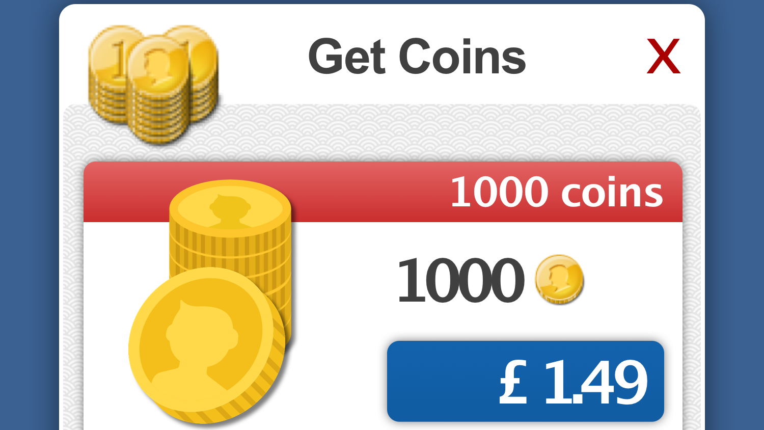 Games sell virtual currencies to spend in-app